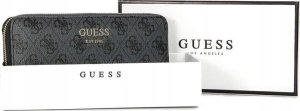 Guess, Vikky Zip Around, Textile Wallet, SWSG6995460, Black, For Women For Women 9
