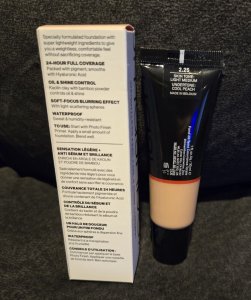 Smashbox, Studio Skin, High Cover, Liquid Foundation, 2.25, Light-Medium  Cool + Hints Of Peach, 30 ml For Women 2