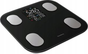 WAGA ŁAZIENKOWA Z POMIAREM TKANKI TŁUSZCZOWEJ I SKŁADU CIAŁA, SMART, BT, KLAUSBERG KB-7854 CZARNA 2