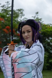 Special Replicas Miecz Katana Demon Slayer Shinobu Kocho's Drewniany JT10658W 12