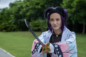 Special Replicas Miecz Katana Demon Slayer Shinobu Kocho's Drewniany JT10658W 7