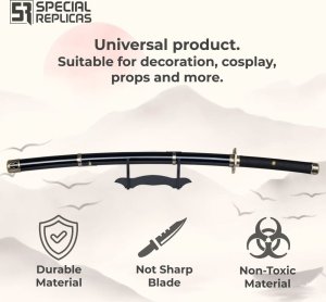 Miecz Katana Roronoa Zoro Yubashiri One Piece Drewniany JT10510 2