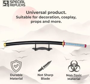 Miecz Katana Demon Slayer Tomioka Giyuu's Drewniany JT10654 2