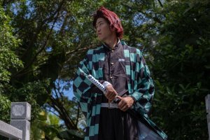 Miecz Katana Demon Slayer Kamado's Nichirin Drewniany JT10014 15