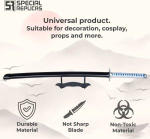 Miecz Katana Demon Slayer Kamado's Nichirin Drewniany JT10014 2