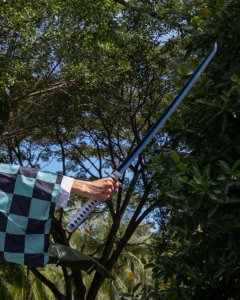 Miecz Katana Demon Slayer Kamado's Nichirin Drewniany JT10014 7