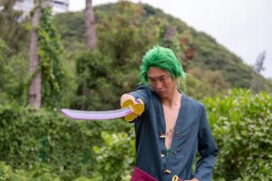 Miecz Katana Roronoa Zoro Purple Enma One Piece Drewniany JT10661PU-2 3