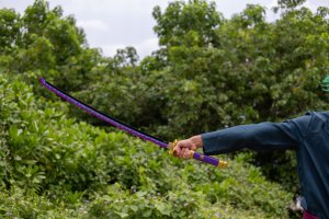 Miecz Katana Roronoa Zoro Purple Enma One Piece Drewniany JT10661PU-2 8