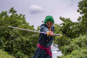 Miecz Katana Roronoa Zoro Purple Enma One Piece Drewniany JT10661PU-2 10