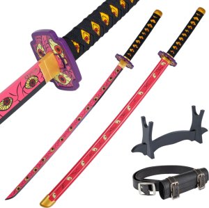 Miecz Katana Demon Slayer Kokushibo's Kyokokukamusari Drewniany JT10001-A 1