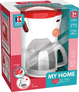 EKSPRES DO KAWY DLA DZIECI KAWIARKA Z OTWIERANYM CZAJNIKIEM LAMPKA ZESTAW 11
