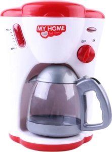 EKSPRES DO KAWY DLA DZIECI KAWIARKA Z OTWIERANYM CZAJNIKIEM LAMPKA ZESTAW 4