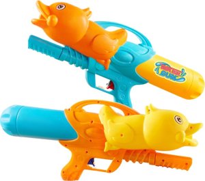 PISTOLET NA WODĘ KACZKA KARABIN BROŃ ZABAWKA WODNA ZESTAW DLA DZIECI 3