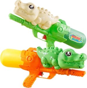 PISTOLET NA WODĘ KROKODYL KARABIN BROŃ ZABAWKA WODNA ZESTAW DLA DZIECI 5