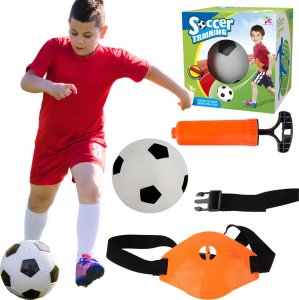 ZESTAW DO PIŁKI NOŻNEJ NA GUMCE Z PIŁKĄ I POMPKĄ FUTBOL ZESTAW PIŁKARSKI 1