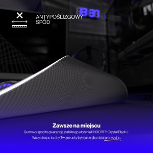 Podkładka Endorfy Crystal Black L (EY6B007) 8