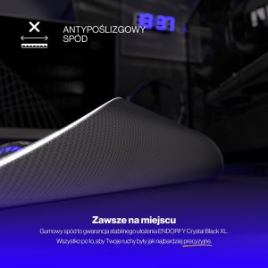 Podkładka Endorfy Crystal Black XL (EY6B008) 8
