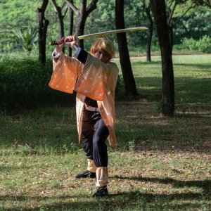 Special Replicas Miecz Katana Demon Slayer Zenitsu Agatsuma's Nichirin Drewniany JT10053 14