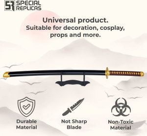 Special Replicas Miecz Katana Demon Slayer Zenitsu Agatsuma's Nichirin Drewniany JT10053 2