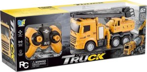 DUŻA CIĘŻARÓWKA ZDALNIE STEROWANA PILOTEM Z KABINĄ DRABINĄ I KOSZEM ŚWIATŁO 6