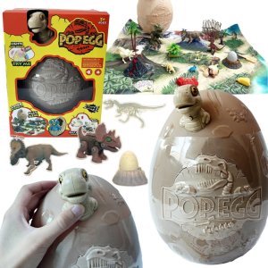 ZESTAW MEGA JAJO DINOZAURA NIESPODZIANKA FIGURKI DNOZAURÓW MATA 1
