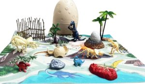 Figurka ProNice ZESTAW JAJO DINOZAURA NIESPODZIANKA FIGURKI MATA ZESTAW Z DINOZAURAMI MATA 2