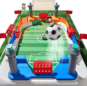 MINI PIŁKARZYKI STOŁOWA GRA ZRĘCZNOŚCIOWA BOISKO PIŁKA NOŻNA MURAWA PIŁKI 5