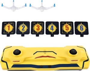 ZESTAW RUCHOMY OBROTOWY CEL EFEKTY DŹWIĘKOWE ŚWIETLNE 3 TRYBY SZYBKOŚCI 6