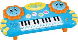 ProNice ELEKTRONICZNE ORGANY PIANINO ZESTAW INSTRUMENT MUZYCZNY MELODIE KWIATKI 3