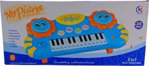 ProNice ELEKTRONICZNE ORGANY PIANINO ZESTAW INSTRUMENT MUZYCZNY MELODIE KWIATKI 7