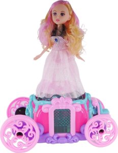 KSIĘŻNICZKA W KAROCY POZYTYWKA DLA DZIECI LALKA EFEKTY ŚWIETLNE I MELODIE 2