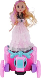 KSIĘŻNICZKA W KAROCY POZYTYWKA DLA DZIECI LALKA EFEKTY ŚWIETLNE I MELODIE 3