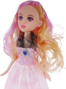 KSIĘŻNICZKA W KAROCY POZYTYWKA DLA DZIECI LALKA EFEKTY ŚWIETLNE I MELODIE 5