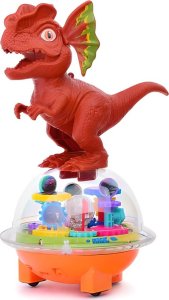 DINOZAUR INTERAKTYWNY LATAJĄCY SPODEK POZYTYWKA EFEKTY ŚWIETLNE I DŹWIĘKOWE 2