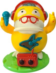 INTERAKTYWNA KACZKA ZABAWKA DLA DZIECI EFEKTY ŚWIETLNE I DŹWIĘKOWE TANIEC 3