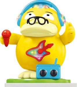 INTERAKTYWNA KACZKA ZABAWKA DLA DZIECI EFEKTY ŚWIETLNE I DŹWIĘKOWE TANIEC 6