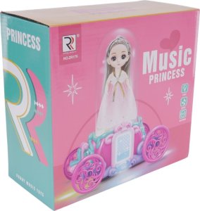 LALECZKA W KAROCY POZYTYWKA DLA DZIECI KSIĘŻNICZKA EFEKTY ŚWIETLNE MELODIE 7