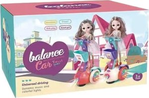 INTERAKTYWNA LALKA NA JEŹDZIKU ZABAWKA DLA DZIECI EFEKTY ŚWIETLNE I MELODIE 9