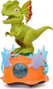 DINOZAUR INTERAKTYWNY POZYTYWKA EFEKTY ŚWIETLNE I DŹWIĘKOWE PORUSZA SIĘ 2