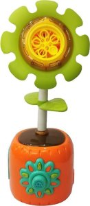 SŁONECZNIK AUTOMATYCZNY BAŃKI MYDLANE MASZYNKA MELODIE EFEKTY ŚWIATEŁKA 4