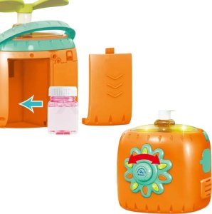 SŁONECZNIK AUTOMATYCZNY BAŃKI MYDLANE MASZYNKA MELODIE EFEKTY ŚWIATEŁKA 6