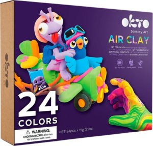ProNice Zestaw lekkiej ciastoliny 24 kolorów 70150 7