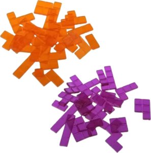 Strategiczna Gra Planszowa Dla Dzieci Układanie Bloczków Kolorowe Klocki 4