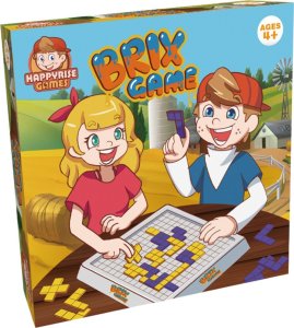 Strategiczna Gra Planszowa Dla Dzieci Układanie Bloczków Kolorowe Klocki 5