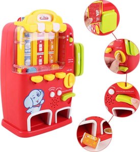 Mini Automat Napoje Picie Monety Płatność Kartą Torba Zakupy Zestaw Maszyna 3