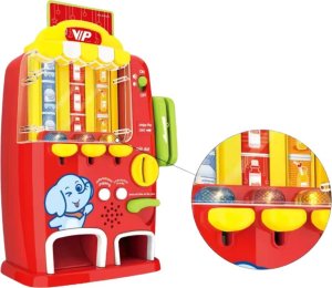 Mini Automat Napoje Picie Monety Płatność Kartą Torba Zakupy Zestaw Maszyna 5