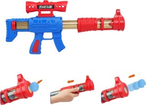 Strzelanie Do Celu Stojąca Tarcza Strzelecka Pistolety Naboje Piankowe Kulk 5