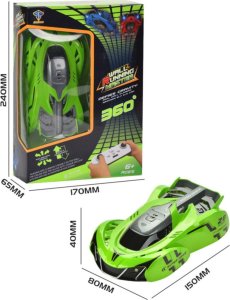 Samochód Zdalnie Sterowany Jeździ Po Ścianach Pilot RC Solidny Led Dźwięk 5