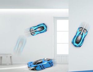 Samochód Jeżdżący Po Ścianie Ścianach Zdalnie Sterowany RC Na Pilot 2 Tryby 9