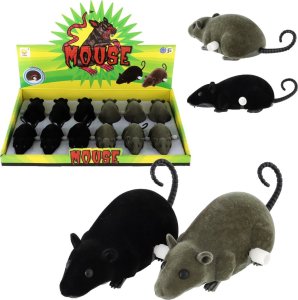 MYSZ FLOKOWANA NAKRĘCANA 1SZT 2